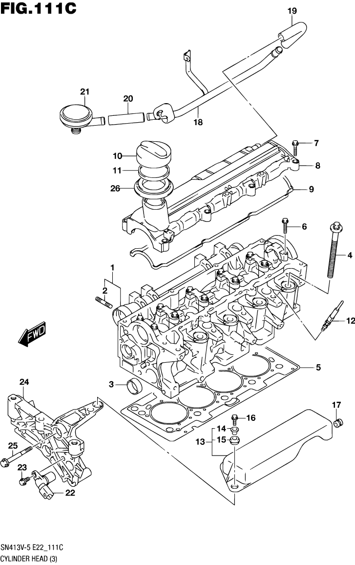 Cylinder Head - Diesel