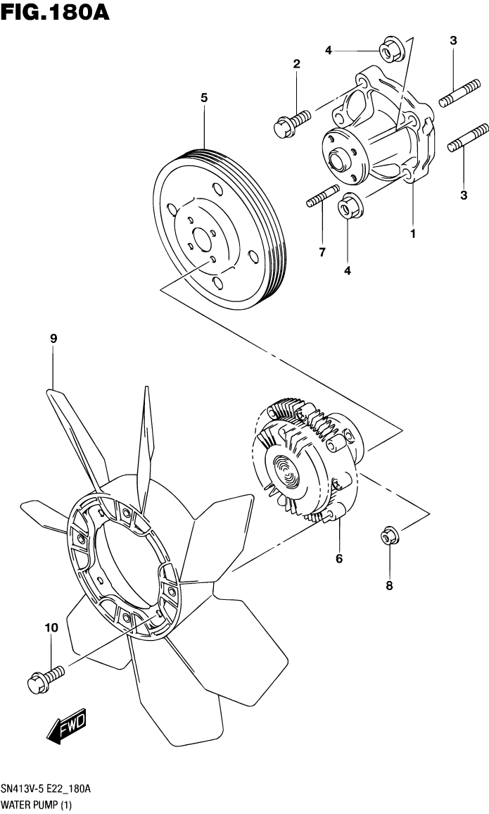 Water Pump - Petrol