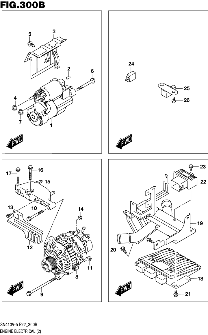 Engine Electrical - Diesel