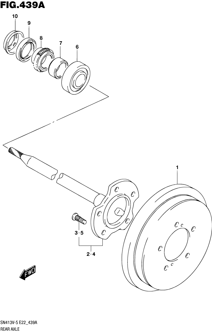 Rear Hub Parts