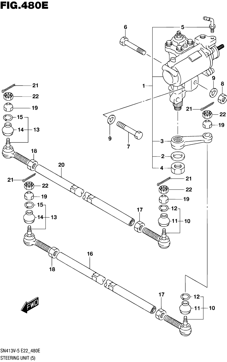 Steering Unit - Diesel