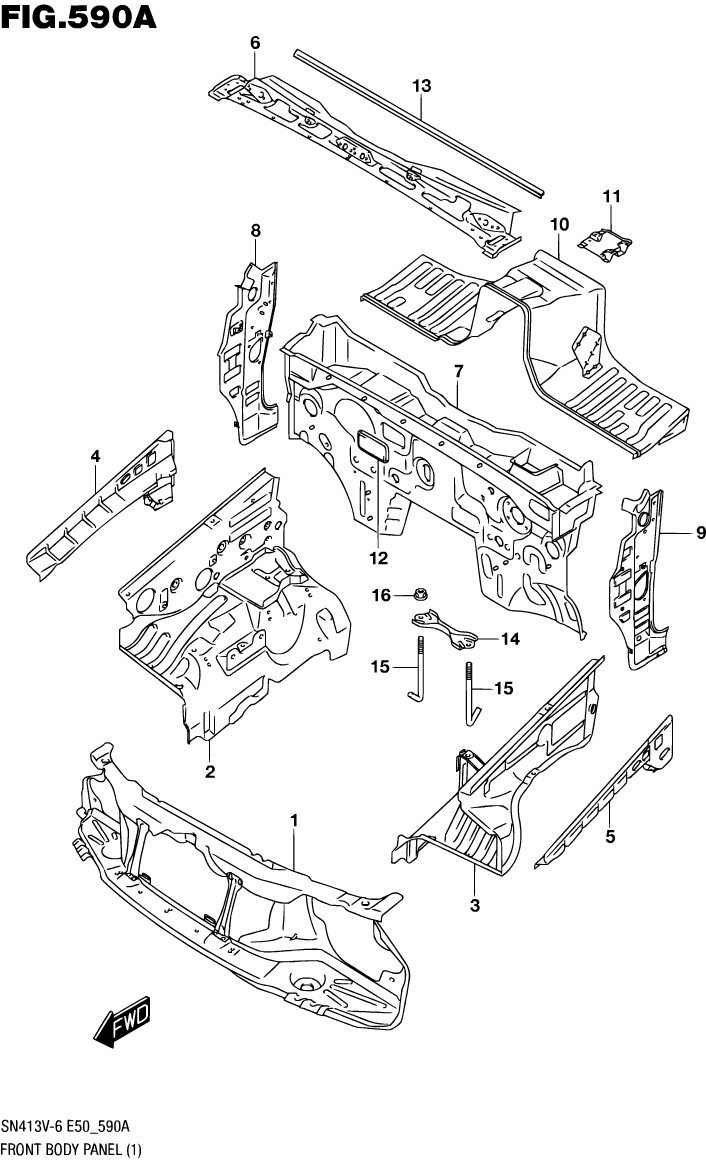 Front Body Panel
