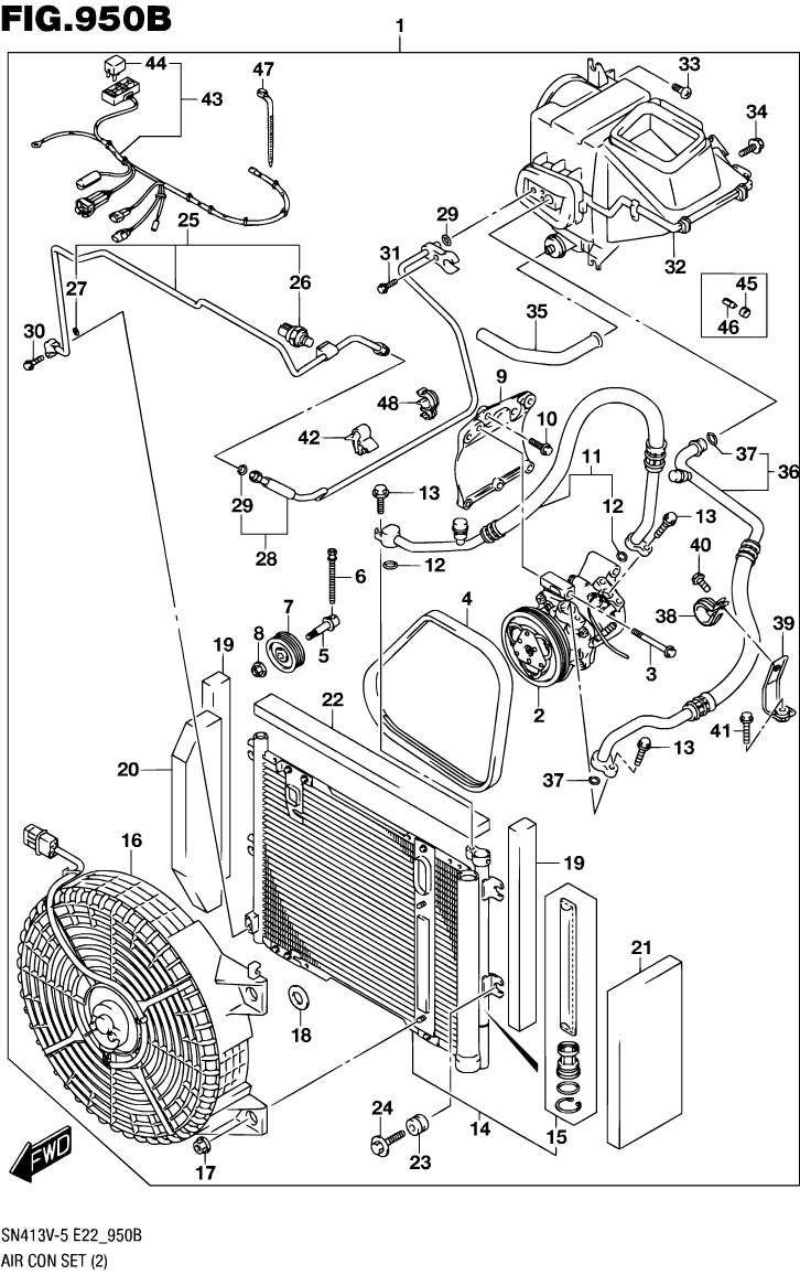 Air Con Set - RHD