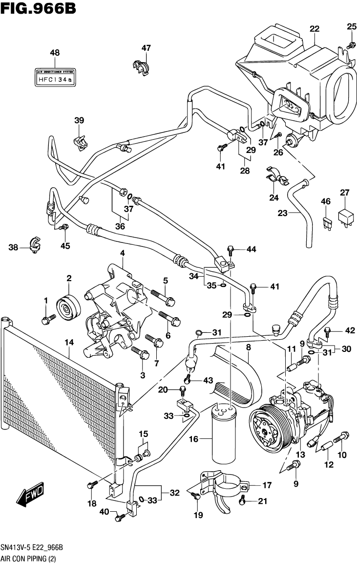 Air Con Piping - Diesel