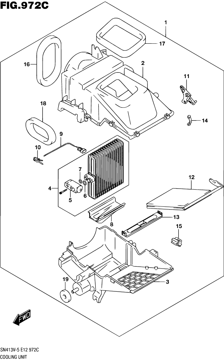 Cooling Unit - RHD