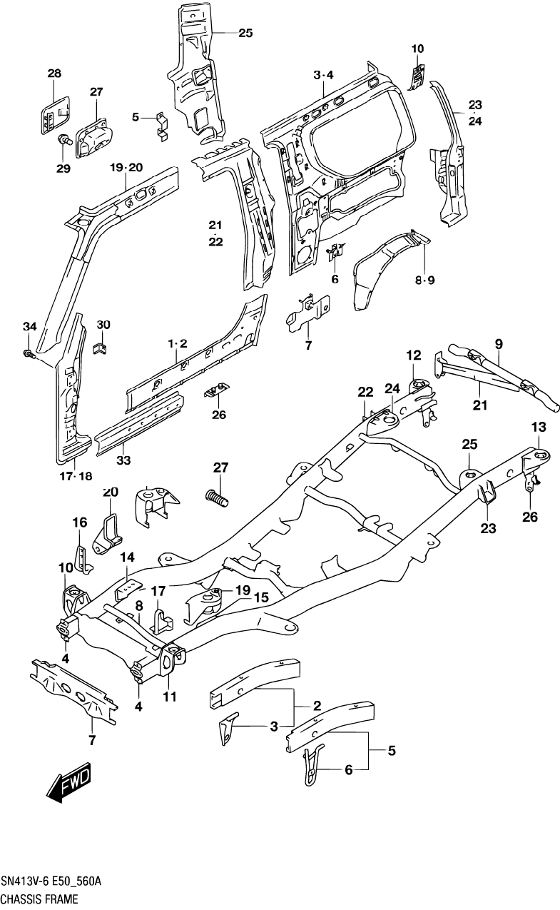 Body and Chassis Parts