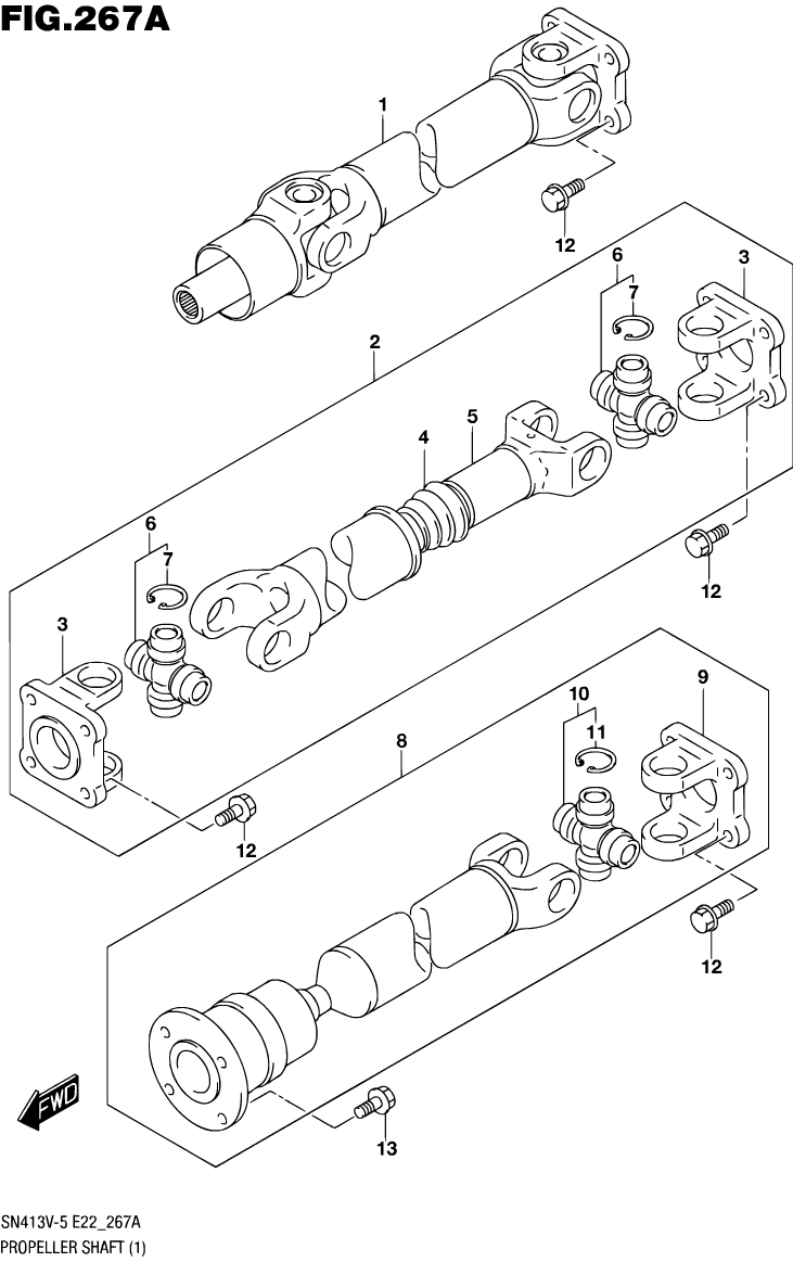 Propshafts 
