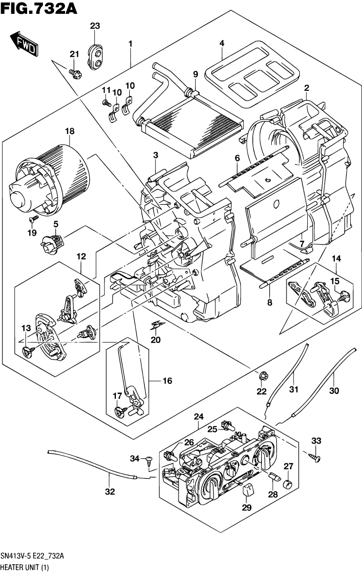 Heater Unit - LHD