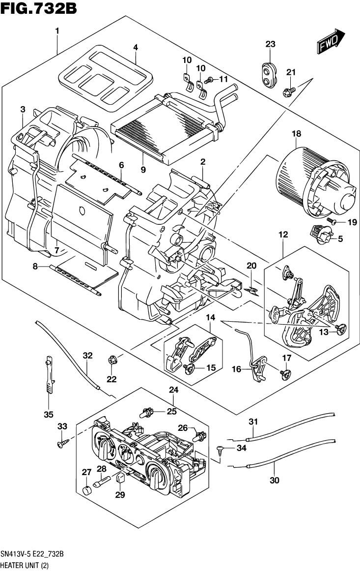Heater Unit - RHD