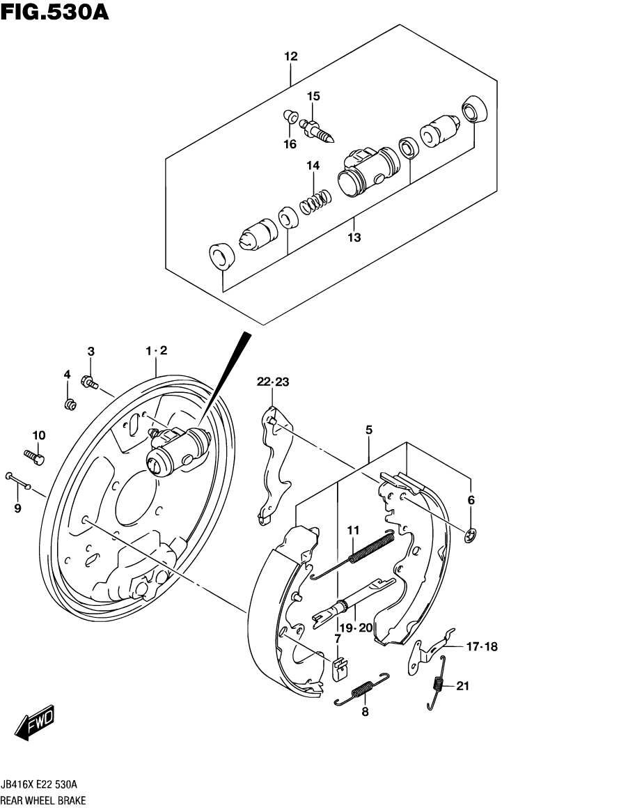 Rear Wheel Brakes