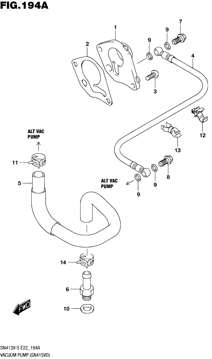 Vacuum Pump - Diesel