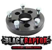 Black Raptor 30mm Discovery 2 to Defender (83 to 14) Wheel Spacer Adaptor - Single