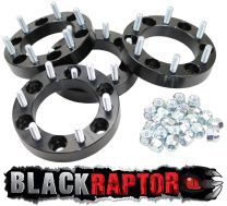 Black Raptor Nissan Terrano 30mm Aluminium Wheel Spacers - Set of 4
