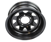 16" Black 7" Daihatsu Rocky / Fourtrak / Sportrak Modular Steel Wheel