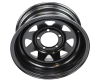 16" Black 7" Daihatsu Rocky / Fourtrak / Sportrak Modular Steel Wheel