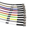 Hel - Jimny Stainless Steel Body To Chassis Braided Brake Hoses - 98-18