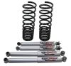 2" / 50mm Vauxhall / Opel Frontera LWB 5DR Black Raptor suspension lift kit 1995-1997