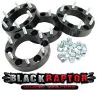 Black Raptor Isuzu Wheel Spacers 25MM, 30MM, 40MM, 50MM - Set of 4 