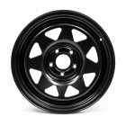 Suzuki Grand Vitara 2005-2015 17x7 ET26 Black Modular Steel Wheel
