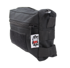Black Raptor Tactical Molle Storage Pouch with Front Pocket
