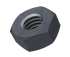 M6 Hexagon Nut - Black Stainless Steel (A2)