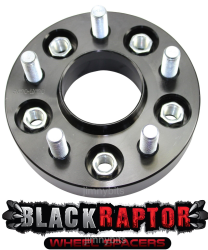 Black Raptor Jeep Grand Cherokee (1999 on) 30mm Aluminium Wheel Spacer - Single