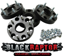 Mitsubishi Pajero / Shogun Black Raptor 30MM, 40MM, 50MM Hubcentric Wheel Spacers (00 - On) - Set of 4