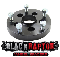 Black Raptor 30mm Range Rover P38 to Defender (83 to 14) Wheel Spacer Adaptor - Single