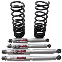 2" / 50mm Vauxhall / Opel Frontera LWB 5DR Black Raptor suspension lift kit 1998-on