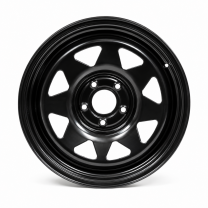 Suzuki Grand Vitara 2005-2015 17x7 ET26 Black Modular Steel Wheel