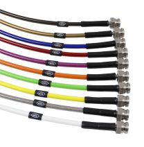 Hel - Jimny Stainless Steel Body To Chassis Braided Brake Hoses - 2019 On