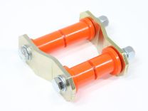 Mitsubishi L200 K74 / B40 Rear Leaf Spring Shackle Hangers With Bushes (87 to 15)