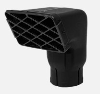 3" 4x4 Snorkel Head – Removable Air Ram / Wading Head